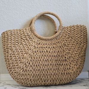 Straw Woven Handbag